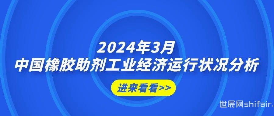 2024年3月中国橡胶助剂工业经济运行状况分析
