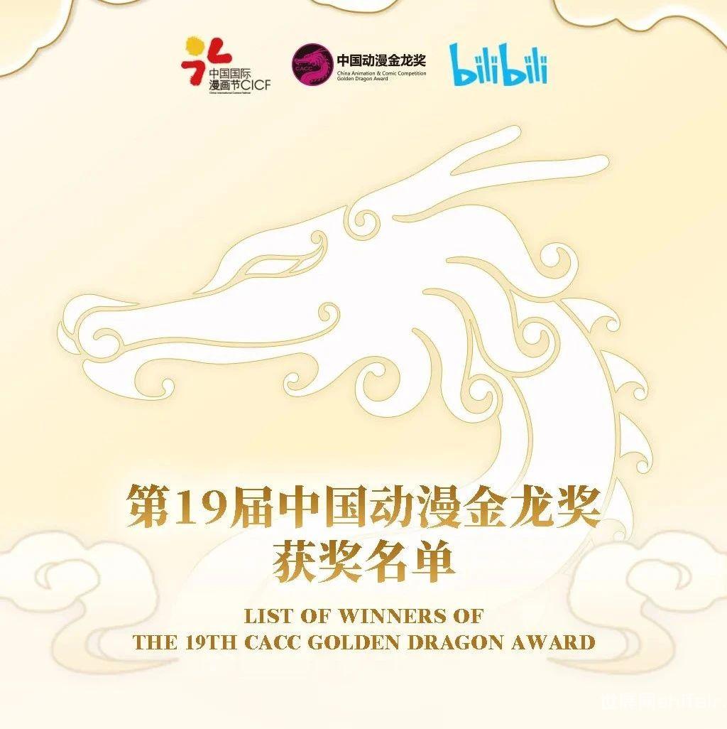 第19届中国动漫金龙奖获奖名单正式公布！